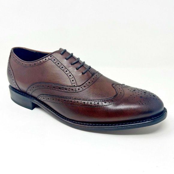 Thursday Boot Co Mens Mahogany Aviator Leather Dress Shoes - Picture 2 of 5